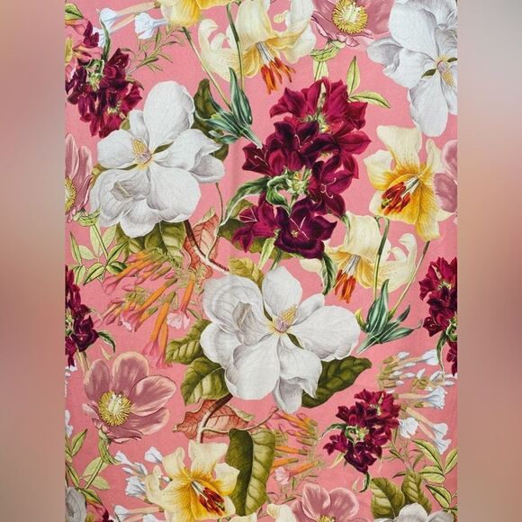 ALICE + OLIVIA Faux Pearl Floral Blouse size M - Picture 12 of 15